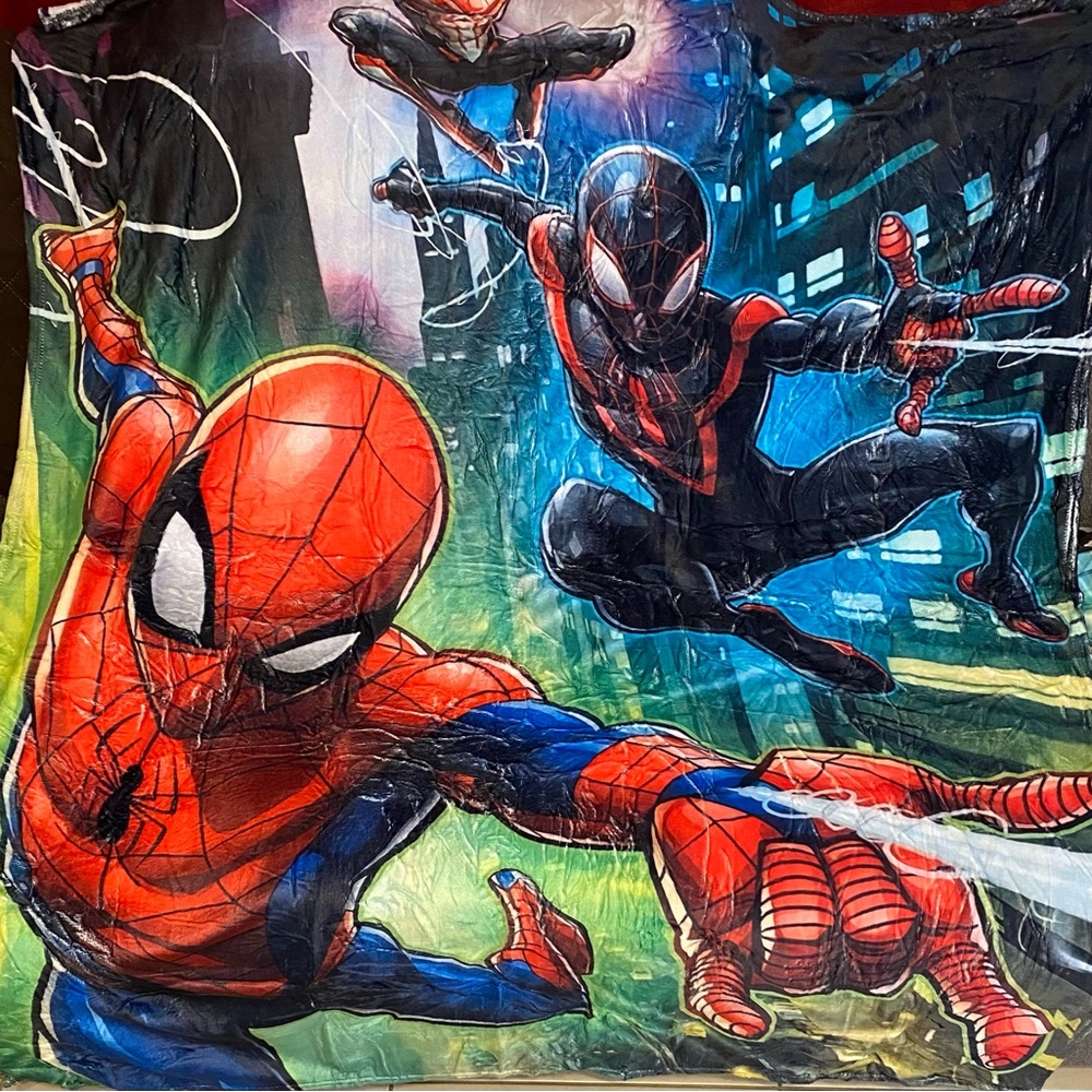 Spider-Man blanket